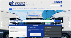 Desktop Screenshot of dbllogistics.com